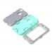 iPhone 5c - 3 Piece Hard Plastic Silicone Hybrid Drop Shock Proof Protective Phone Cover Case - Pink Black